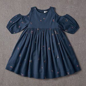 Nellystella Vaness Dress in Autumn Melody Embroidery